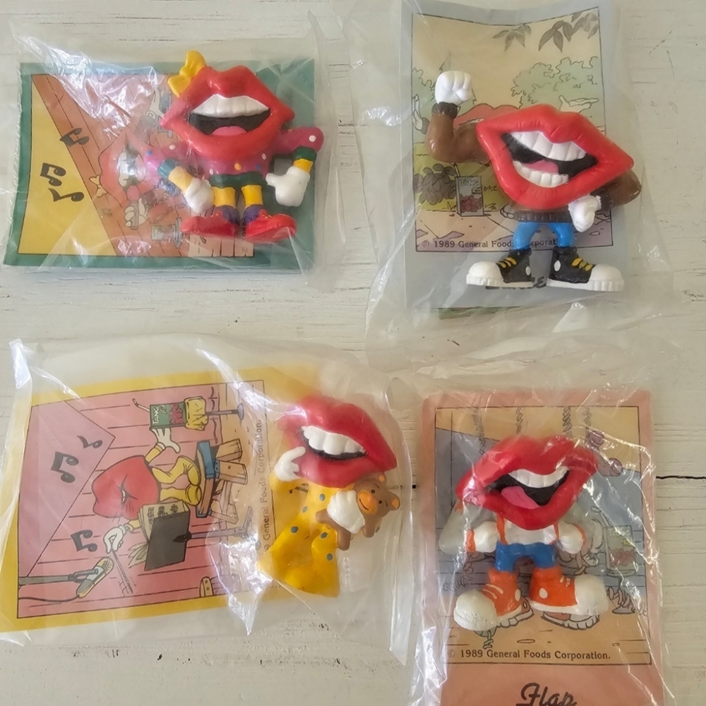 1989 Tang Trio PVC Figure Set (Hardee’s Promo) – New Sealed